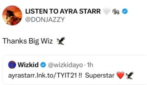 Don Jazzy and Wizkid 
